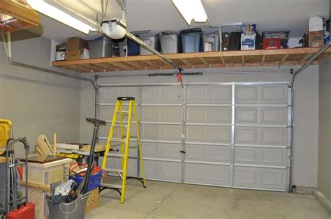 homemade steel tool cabinet|above garage door storage ideas.